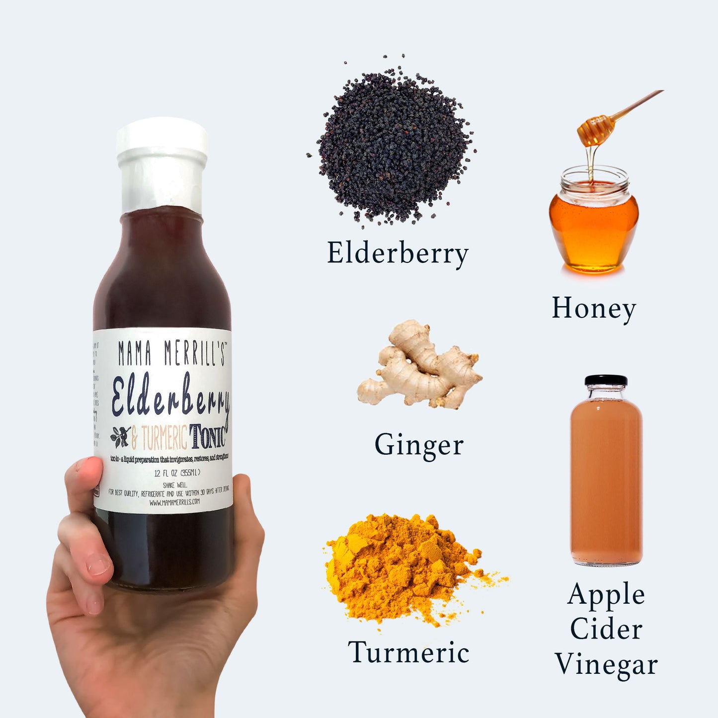 Elderberry & Turmeric Original Tonic